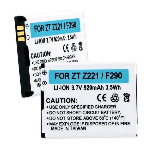 Empire Empire BLI-1355-0.9 ZTE Z221 3.7V 920 mAh Li-ion Battery - 3.4 watt BLI-1355-.9